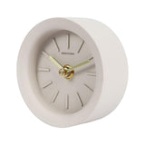 Maxbell Desk Clock Keeping Accurate Time Bedside Clock for Living Room Office Indoor Brown