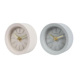 Maxbell Desk Clock Keeping Accurate Time Bedside Clock for Living Room Office Indoor Brown