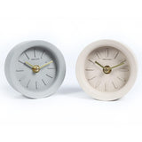 Maxbell Desk Clock Keeping Accurate Time Bedside Clock for Living Room Office Indoor Gray