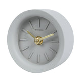 Maxbell Desk Clock Keeping Accurate Time Bedside Clock for Living Room Office Indoor Gray