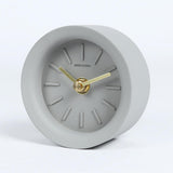 Maxbell Desk Clock Keeping Accurate Time Bedside Clock for Living Room Office Indoor Gray