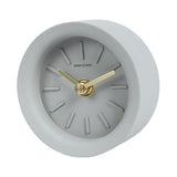 Maxbell Desk Clock Keeping Accurate Time Bedside Clock for Living Room Office Indoor Gray