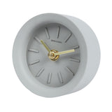 Maxbell Desk Clock Keeping Accurate Time Bedside Clock for Living Room Office Indoor Gray
