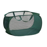 Maxbell Popup Laundry Basket Collapsible Laundry Basket for Living Room Dorm Bedroom Green