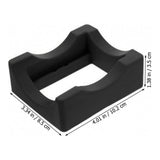 Maxbell Cup Cradle with Slot 2 Angle Cup Holder for Glass Bottle Tumblers Crafts Use Black