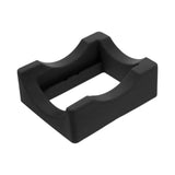 Maxbell Cup Cradle with Slot 2 Angle Cup Holder for Glass Bottle Tumblers Crafts Use Black