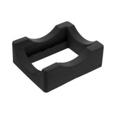Maxbell Cup Cradle with Slot 2 Angle Cup Holder for Glass Bottle Tumblers Crafts Use Black