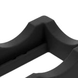 Maxbell Cup Cradle with Slot 2 Angle Cup Holder for Glass Bottle Tumblers Crafts Use Black