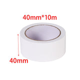 Maxbell Heavy Duty Gaffer Tape Floor Leak Repair Tapes for Sofa Cushions Rugs Carpet 40mmx10m White