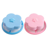 Maxbell Floating Hair Filtering Mesh Washer Hair Catchers for Laundry Washing Machine Blue