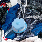 Maxbell Floating Hair Filtering Mesh Washer Hair Catchers for Laundry Washing Machine Blue