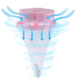 Maxbell Floating Hair Filtering Mesh Washer Hair Catchers for Laundry Washing Machine Pink