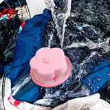 Maxbell Floating Hair Filtering Mesh Washer Hair Catchers for Laundry Washing Machine Pink