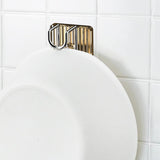 Maxbell Washbasin Hooks Children Bath Basin Hook Hanger for Bedroom Kitchen Entryway Champagne