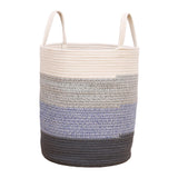 Maxbell Soft Blanket Holder Bin Woven Baskets for Storage for Living Room, Playroom 4 colors