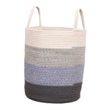 Maxbell Soft Blanket Holder Bin Woven Baskets for Storage for Living Room, Playroom 4 colors
