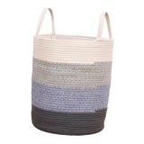 Maxbell Soft Blanket Holder Bin Woven Baskets for Storage for Living Room, Playroom 4 colors