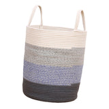 Maxbell Soft Blanket Holder Bin Woven Baskets for Storage for Living Room, Playroom 4 colors