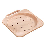 Maxbell Flower Caddy with Wheels Durable Strong Rolling Plant Stand for Garden Indoor Pink L