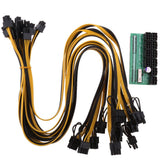 Max Breakout Board +10pcs 50cm Cable for 1200w/750w Power Module Mining Ethereum