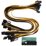 Max Breakout Board +10pcs 50cm Cable for 1200w/750w Power Module Mining Ethereum