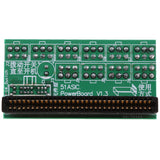 Max Breakout Board +10pcs 50cm Cable for 1200w/750w Power Module Mining Ethereum