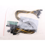 Max Breakout Board +10pcs 50cm Cable for 1200w/750w Power Module Mining Ethereum