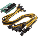 Max Breakout Board +10pcs 50cm Cable for 1200w/750w Power Module Mining Ethereum