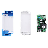 Max Maxb AC85V-250V Universal 1 CH Wireless Remote Control Switch for LED Light Blue