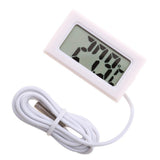 Max Maxb LCD Digital Electronic Aquarium Fish Tank Water Thermometer Hydrothermograph White