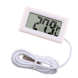 Max Maxb LCD Digital Electronic Aquarium Fish Tank Water Thermometer Hydrothermograph White