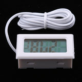 Max Maxb LCD Digital Electronic Aquarium Fish Tank Water Thermometer Hydrothermograph White