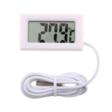 Max Maxb LCD Digital Electronic Aquarium Fish Tank Water Thermometer Hydrothermograph White