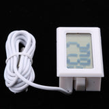 Max Maxb LCD Digital Electronic Aquarium Fish Tank Water Thermometer Hydrothermograph White