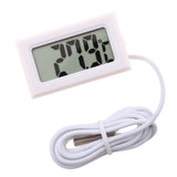 Max Maxb LCD Digital Electronic Aquarium Fish Tank Water Thermometer Hydrothermograph White