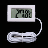 Max Maxb LCD Digital Electronic Aquarium Fish Tank Water Thermometer Hydrothermograph White
