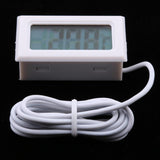 Max Maxb LCD Digital Electronic Aquarium Fish Tank Water Thermometer Hydrothermograph White