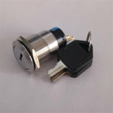Max Maxb 19mm Key Switch ON/OFF Metal Rotary Security Lock Key Selector +Keys 1NO+1NC
