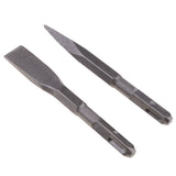 Max Maxb 14mm x 150mm Square Shank Point Chisel and Flat Chisel for Rotary Hammer