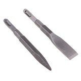 Max Maxb 14mm x 150mm Square Shank Point Chisel and Flat Chisel for Rotary Hammer