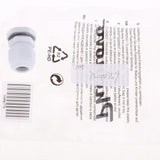Max 10Pcs Waterproof IP68 Nylon Cable Gland Joints White Cord Connector PG 11