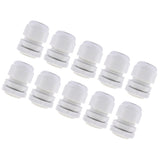 Max 10Pcs Waterproof IP68 Nylon Cable Gland Joints White Cord Connector PG 16