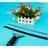 Max Window Doors Glass Cleaner Replacement Cleaning Squeegee Rubber Blade 105cm