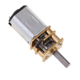 Max Mini DC 12V Gear Motor High Torque Electric Reduction Gearbox 100RPM