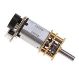 Max DC 12V Micro Gear Motor Electric Speed Reduction Motor Gearbox Coder 148rpm