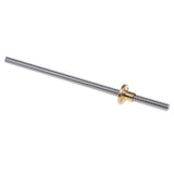 Max Stainless Steel T8-2-D8 Trapezoidal Lead Screw and Nut For 3D Printer 200mm