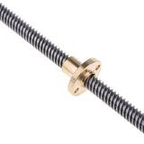 Max Stainless Steel T8-2-D8 Trapezoidal Lead Screw and Nut For 3D Printer 500mm