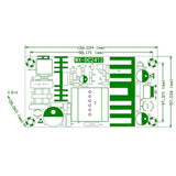 Max AC-DC Power Converter Module DC 12V 8A Switching Power Supply Board