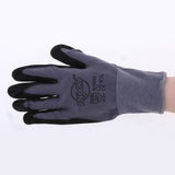 Max Nitrile Micro-Foam Coated Gloves Oil Proof Wearproof Breathable Work Gloves M