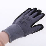 Max Nitrile Micro-Foam Coated Gloves Oil Proof Wearproof Breathable Work Gloves M